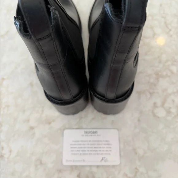 Thursday Boot Company Knockout Boot in Black (Size: 8) - Heeled Chelsea Boot - Picture 8 of 8